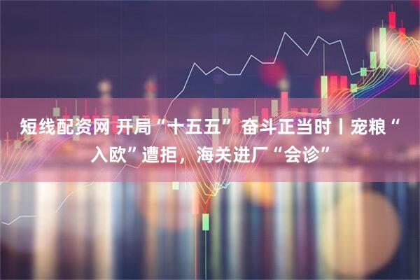 短线配资网 开局“十五五” 奋斗正当时丨宠粮“入欧”遭拒，海关进厂“会诊”